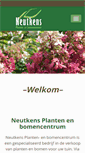 Mobile Screenshot of neutkens-planten.nl